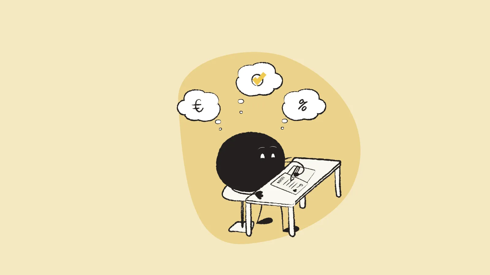 Imagen de Qoodle gestionando una factura