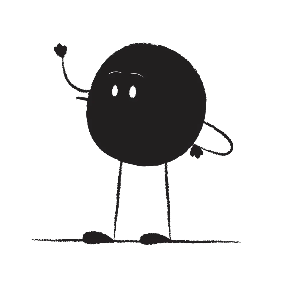 Qoodle waving