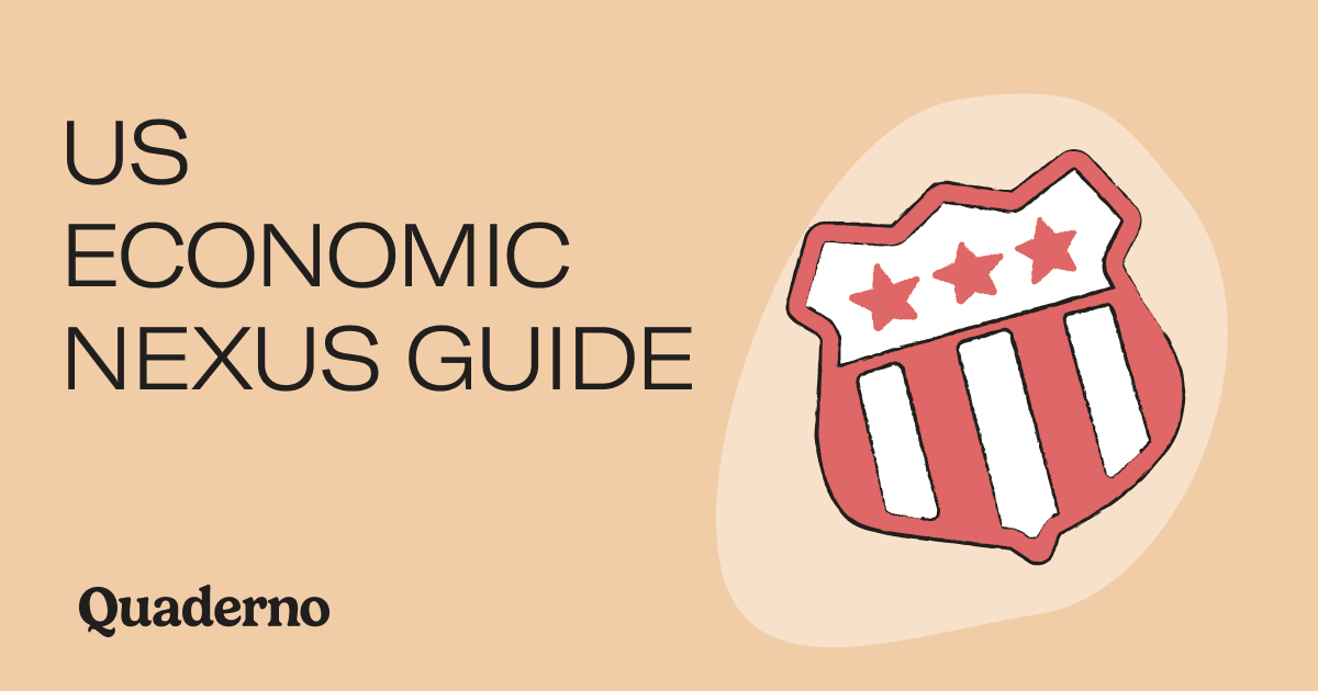 Guía de nexo económico en Estados Unidos con umbrales por estado para vendedores internacionales
